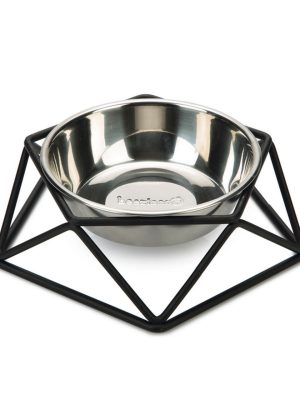 Beeztees Köpek Mama Su Kabı, Paslanmaz Çelik, 19cm, 350ml