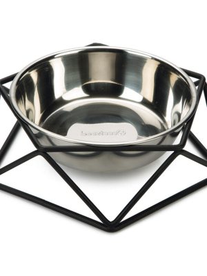 Beeztees Köpek Mama Su Kabı, Paslanmaz Çelik, 21,5cm, 700ml