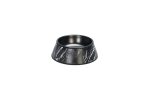 Beeztees DBL Köpek Mama Su Kabı, Mat Siyah Paslanmaz Çelik, Siyah Mermer Görünümlü, 14cm, 160ml