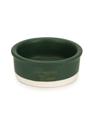 Beeztees DBL Kedi Mama Su Kabı, Seramik, Mat Yeşil, 12cm, 300ml