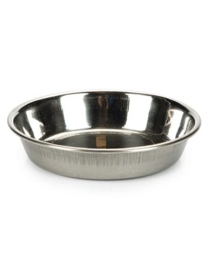 Beeztees Kedi Mama Su Kabı, Paslanmaz Çelik, 11,5cm, 190ml