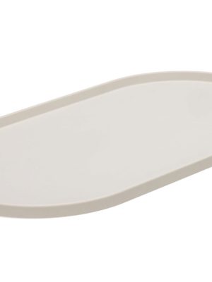 Beeztees DBL Mama Su Kabı Servisi, Silikon, Kaymaz, Bej, 45x25x1,5cm