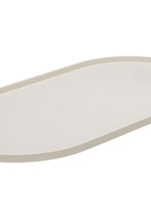 Beeztees DBL Mama Su Kabı Servisi, Silikon, Kaymaz, Bej, 55x30x1,7cm