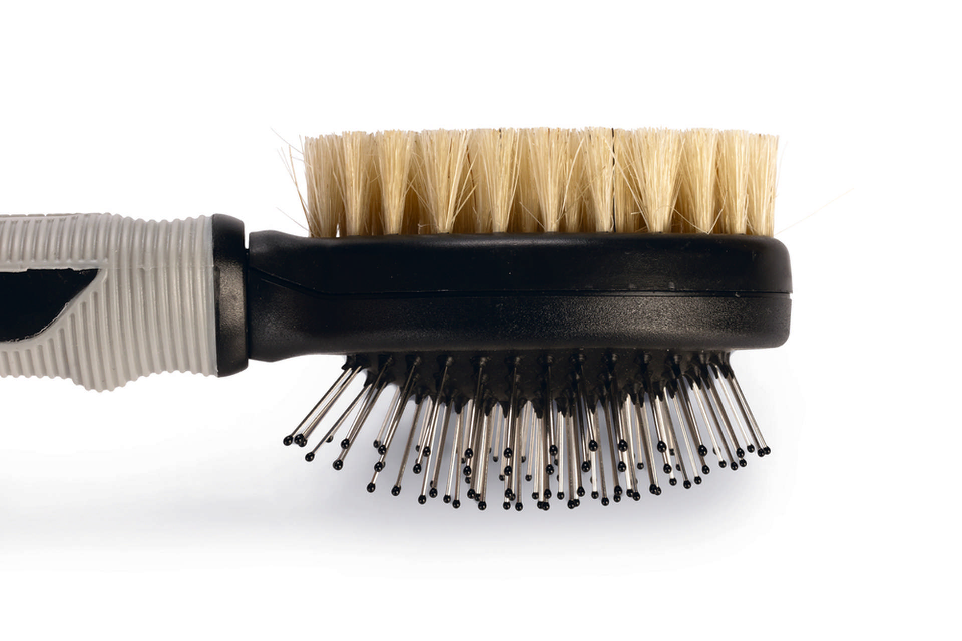 1143164_beeztees-kopek-fircasi-ve-taragi-cift-tarafli-sm-siyah-gri-21cm-21x6x6cm-kpek-taraklar-ve-tra-rnleri-beeztees-20732-54-B.jpg Beeztees Köpek Fırçası ve Tarağı, Çift Taraflı, SM, Siyah Gri, 21cm, 21x6x6cm - Görsel 3