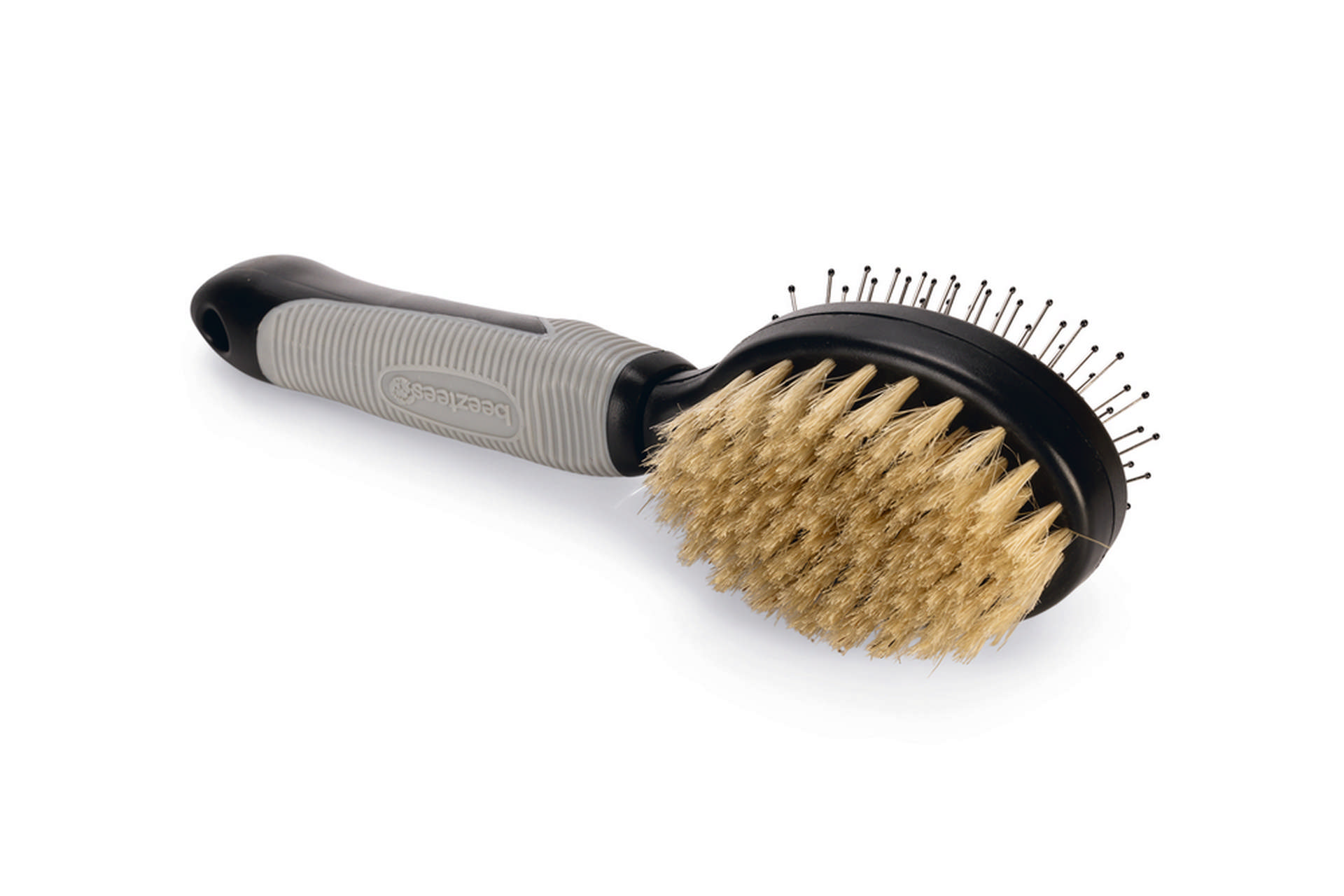 1143164_beeztees-kopek-fircasi-ve-taragi-cift-tarafli-sm-siyah-gri-21cm-21x6x6cm-kpek-taraklar-ve-tra-rnleri-beeztees-20734-54-B.jpg Beeztees Köpek Fırçası ve Tarağı, Çift Taraflı, SM, Siyah Gri, 21cm, 21x6x6cm - Görsel 1