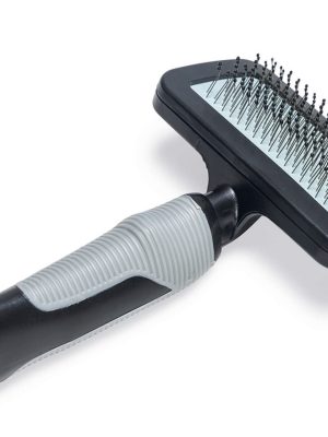 Beeztees Köpek Tarağı, Kolay Tarama, SM, Siyah Gri, 18cm, 18x10x2cm