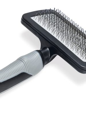 Beeztees Köpek Tarağı, Kolay Tarama, SM, Siyah Gri, 19cm, 19x12x4cm