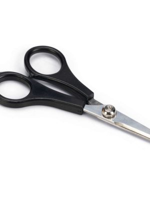 Beeztees Köpek Burun ve Kulak Tüy Düzletme ve Bakım Makası, Siyah, 15cm, 15x6x0,5cm