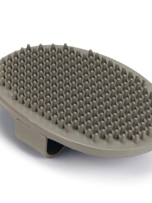 Beeztees Köpek Masaj Fırçası, Kauçuk, Gri, 13x9cm