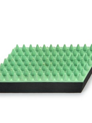 Beeztees Kısa ve Uzun Tüylü Köpek Masaj Fırçası, Kauçuk, Mint Yeşil, S, 13cm, 13x5x3cm