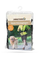 Beeztees Köpek Yürüyüş ve Koşu Şok Emicili Gezdirme Kayışı ve Bel Kemeri, Siyah, 100-130cm, 25mm - Görsel 7