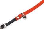 Beeztees Kedi Boyun Tasması, Süet, Kırmızı, 24-29cm - Görsel 3