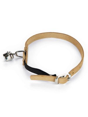 Beeztees Kedi Boyun Tasması, Süet, Bej, 24-29cm