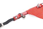 Beeztees Kedi Boyun Tasması, Bandanalı, Zilli, Kırmızı, 24-29cm - Görsel 3