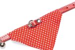 Beeztees Kedi Boyun Tasması, Bandanalı, Zilli, Kırmızı, 24-29cm - Görsel 7