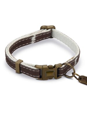 Beeztees DBL Kedi Boyun Tasması, Çift Katmanlı, Kahverengi, 20-30cm