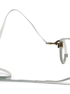 Beeztees DBL Kedi Göğüs Tasması ve Gezdirme Kayışı, 130cm, Mint, 27-45cm