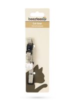 Beeztees Kedi Boyun Tasması, Zilli, Açık Gri, 20-30cm - Görsel 2