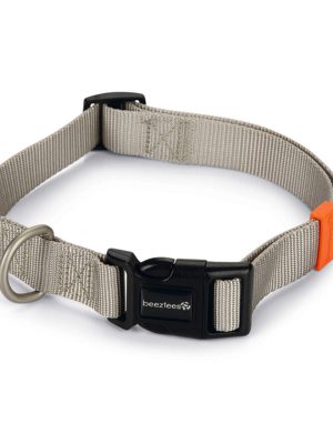 Beeztees Köpek Boyun Tasması, Açık Gri, 48-70cm