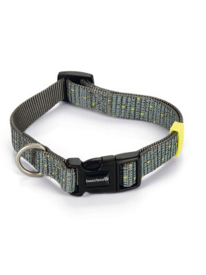 Beeztees Köpek Boyun Tasması, Koyu Gri, 35-50cm