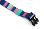 Beeztees Köpek Boyun Tasması, Renkli Kalın Çizgiler, 48-70cm, 25mm - Görsel 2