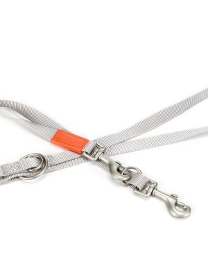 Beeztees Köpek Gezdirme Kayışı, Açık Gri, 120cm, 20mm