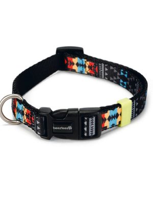 Beeztees Köpek Boyun Tasması, Renkli Desenli, 20-30cm, 10mm