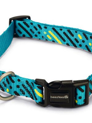 Beeztees Köpek Tasması, Turkuaz, 48-70cm, 25mm