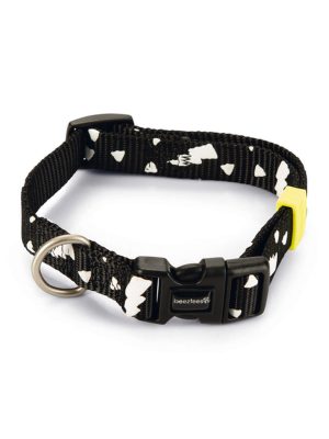 Beeztees Köpek Tasması, Siyah, 26-40cm, 15mm