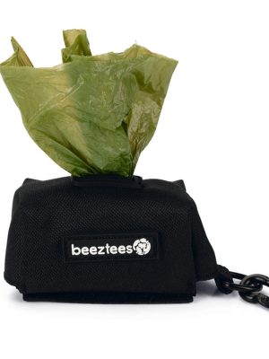 Beeztees Köpek Dışkı Toplama Poşeti Taşıma Çantası, Siyah, 7,5x3,5x4cm