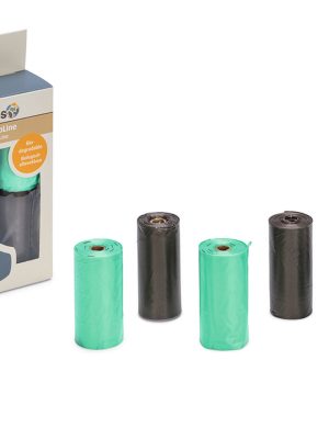 Beeztees Köpek Dışkı Toplama Poşeti, Bioçözünür, 795005-795007 ile kullanılabilir, 6x10Adet