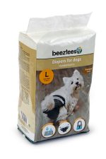 Beeztees Köpek Alt Bezi, Mükemmel Uyum, Kullan-At, Siyah, 10 Adet, L - Görsel 9