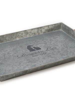 Beeztees DBL Köpek veya Kedi Mama Su Kabı Servis Tepsisi, Altlığı, Çinko, 48x34x4cm