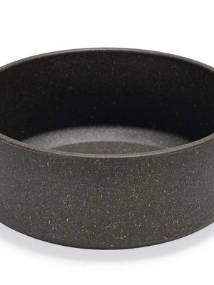 Beeztees DBL Köpek Mama Su Kabı, Bambu, Antrasit, 17cm, 800ml