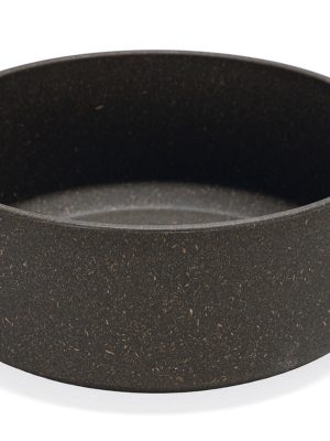 Beeztees DBL Köpek Mama Su Kabı, Bambu, Antrasit, 21cm, 1430ml