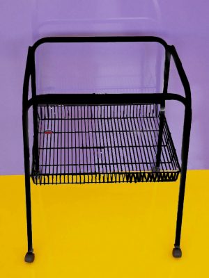 Dayang Kafes Ayaklığı Siyah 57x43x70 Cm