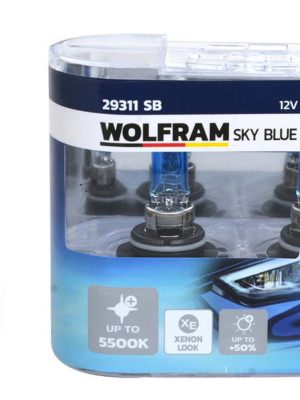 AMPUL 12V H11 55 PGJ19-2 SKY BLUE BEYAZ IŞIK