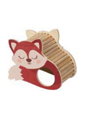 Pawise Ahşap Kemirgen Yuvası Kirpi