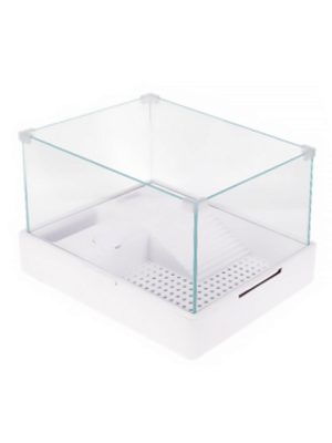 Sobo Cam Kaplumbağa Bahçesi Filtre-Lambalı 40x29x25