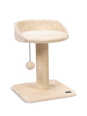 Karlıe Bej Oyuncaklı Tırmala Tahtası (35x35x50)