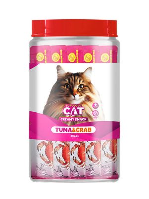 EuroGold Cat Sıvı Kedi Ödülü Ton - Yengeç 30x15Gr