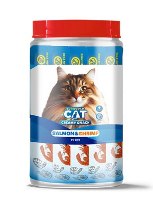 EuroGold Cat Sıvı Kedi Ödülü Somon - Karides 30x15Gr