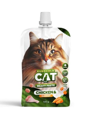 EuroGold Cat Et Ezmesi Tavuk-Havuç 100 Gr