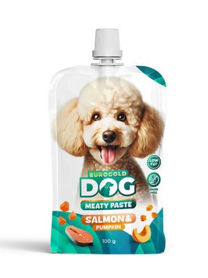 EuroGold Dog Et Ezmesi Somon-Balkabağı 100 Gr