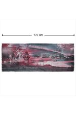 Kız Kulesi Eşarp Şal-Taba - Görsel 2