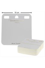 50li Yaka Kolye Kartı-Beyaz