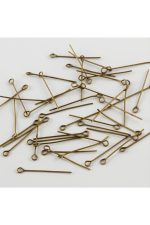 1,5 cm Halkalı Çivi 50 Gram-Antik - Görsel 2