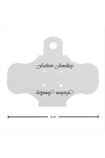 Kolye Ve Set Kolye Kartı-Beyaz