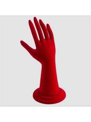 Kadife El 9X21-Kırmızı