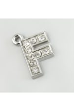 Harf Kolye Ucu 1,5 cm-F - Görsel 2